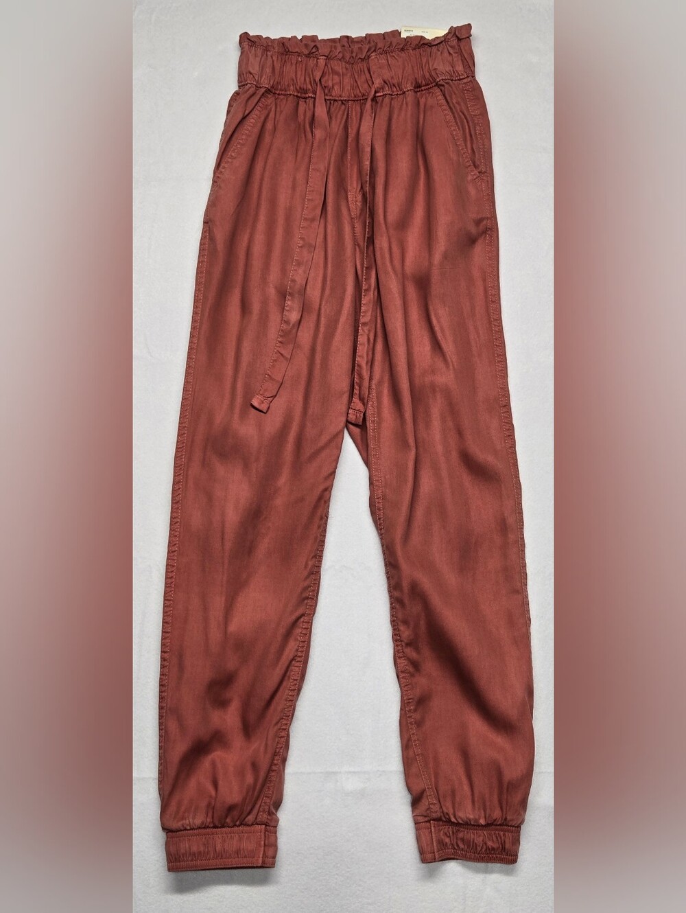 So XS Paperbag Jogger Pants Shabby Mauve High Rise New